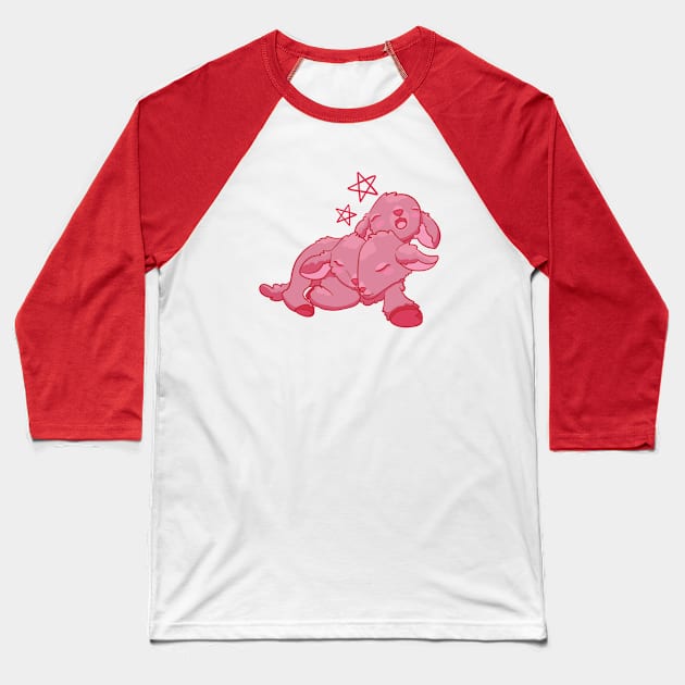 Cerberus lamb Baseball T-Shirt by BubblegumGoat